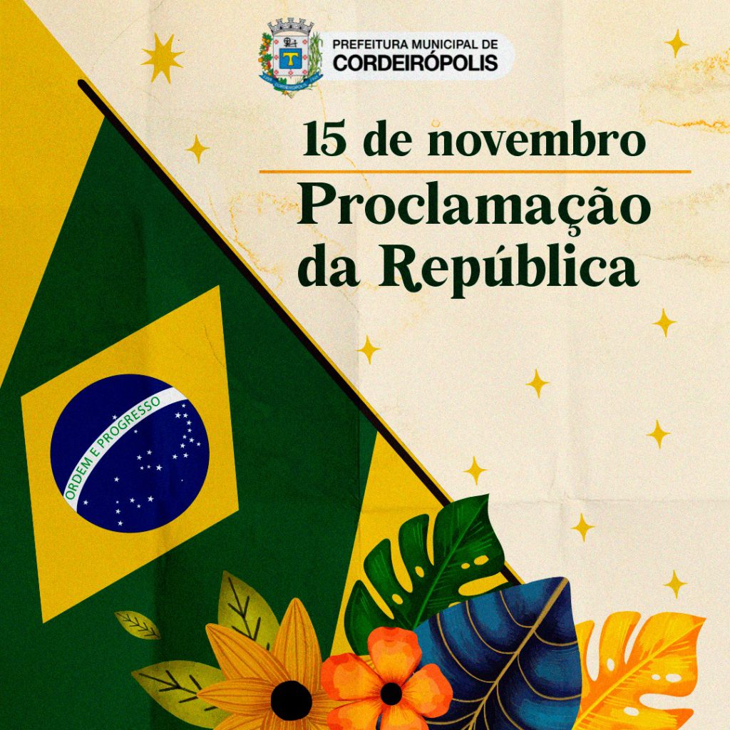 Proclamação da República do Brasil – Prefeitura Municipal de Chaval