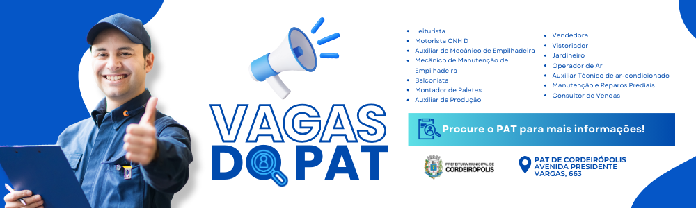 VAGAS DE EMPREGO (banner)
