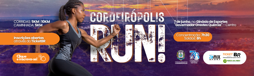 Cordeirópolis RUN! (banner site)