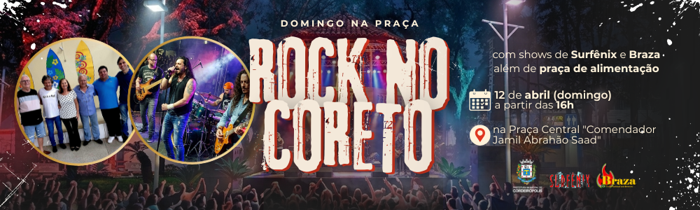 domingo na praça ROCK NO CORETO (1000 x 300 px)