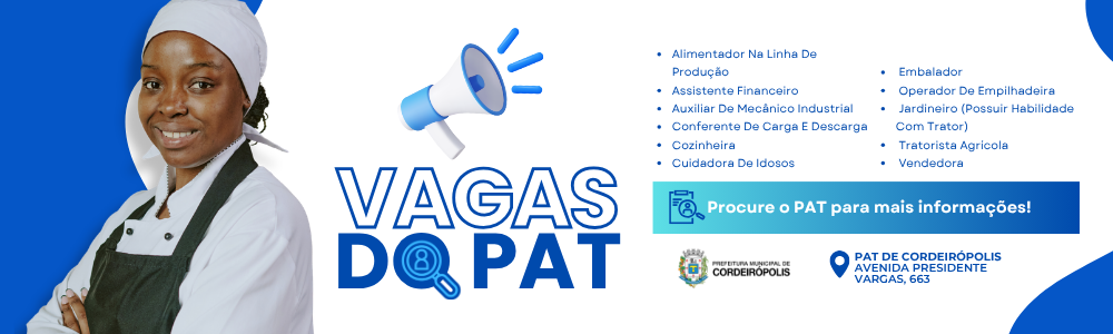 VAGAS DE EMPREGO (banner)